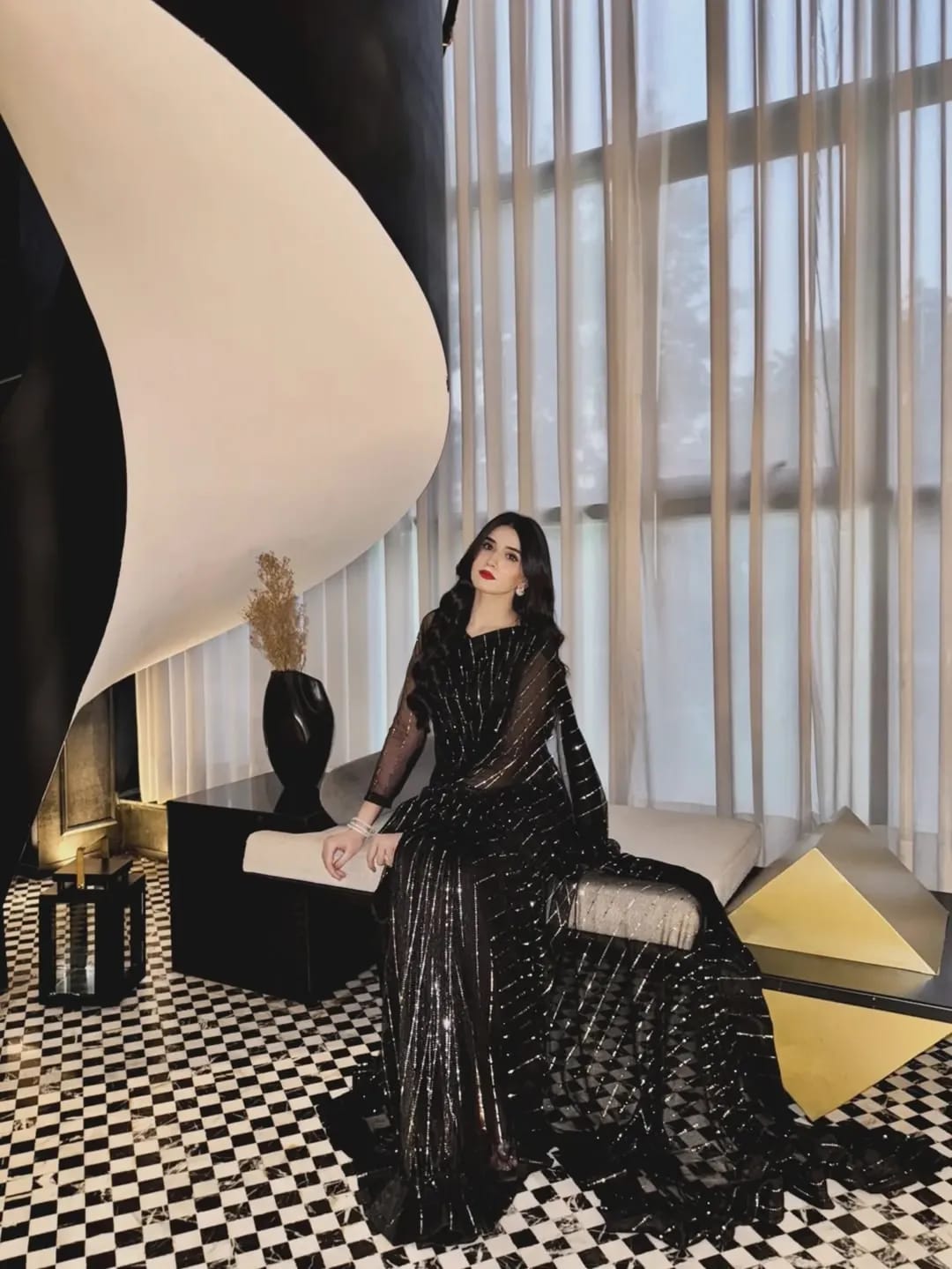 Layla Moonlight Saree with Elegant Looks