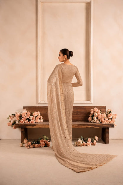 Layla Moonlight Saree with Elegant Looks