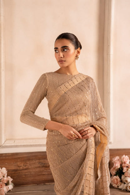 Layla Moonlight Saree with Elegant Looks